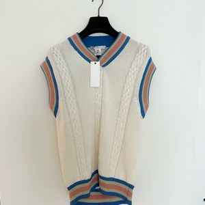 NWT Parke & Ronen Summer Sweater Vest